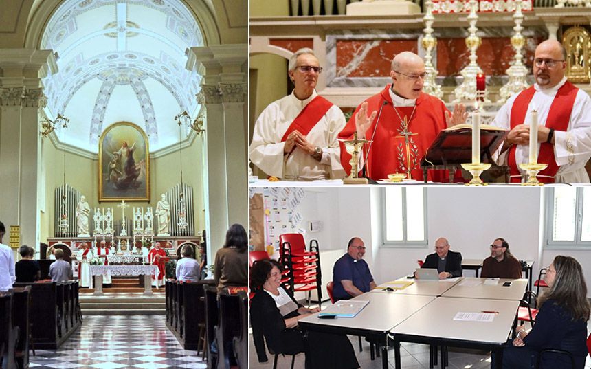 Visita pastorale dell'Arcivescovo mons. Redaelli all'U.P. Gradisca-Farra