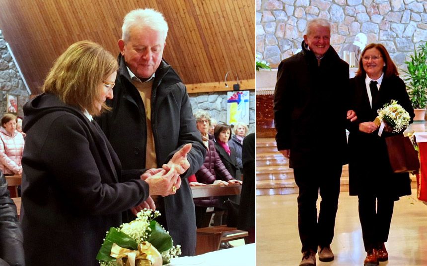 50° di matrimonio di Dario e Liliana